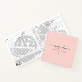 Recipes voor mijn dochter | Roze kookboek Notitieboek (Binnen)