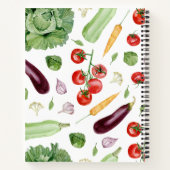 Recipieboek verse groenten notitieboek (Achterkant)
