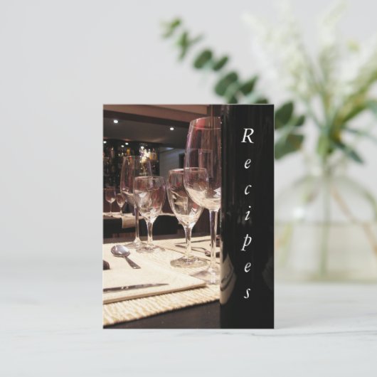 Recipiekaarten Briefkaart (Staand voorkant)