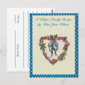 Recipiekaarten Briefkaart (Voorkant / Achterkant)