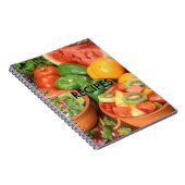 Recipiënten voor groenten en fruit notitieboek (Rechterzijde)