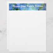 Recipies uit Jouw naam Kitchen aangepaste Letterhe (Voorkant / Achterkant)