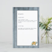 Recipp page cookbook mini multomap organizer (Staand voorkant)