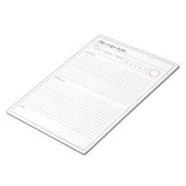 Recippage met Star Rating Notitieblok (Schuin)