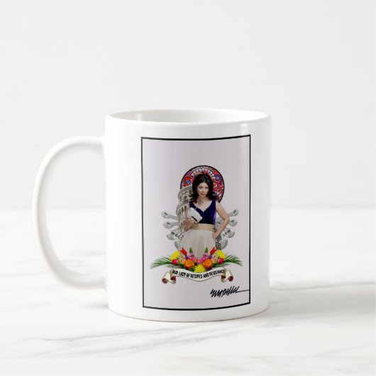 Recippen voor Mok tegen afweerkoffie (Links)