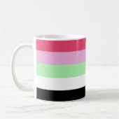 Recipromantische Pride-vlag Koffiemok (Links)