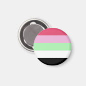 Recipromantische Pride-vlag Magneet (Voorkant / Achterkant)