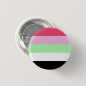 Recipromantische Pride-vlag Ronde Button 3,2 Cm (Voorkant /achterkant)