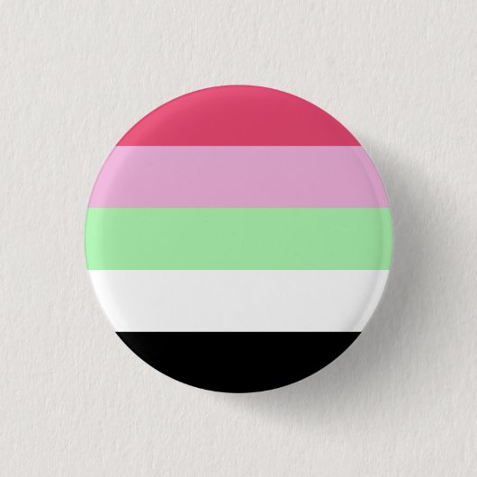 Recipromantische Pride-vlag Ronde Button 3,2 Cm (Voorkant)