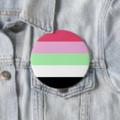 Recipromantische Pride-vlag Ronde Button 4,0 Cm (In situ)