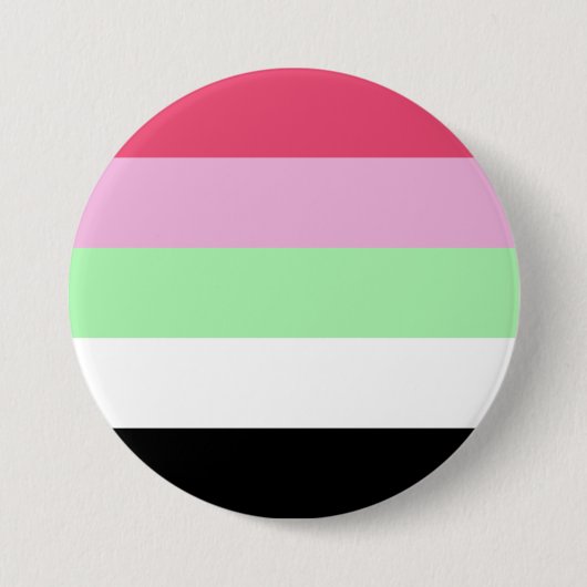 Recipromantische Pride-vlag Ronde Button 7,6 Cm (Voorkant)