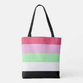 Recipromantische Pride-vlag Tote Bag (Achterkant)