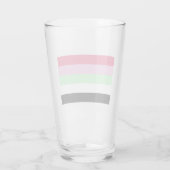Recipromantische trots glas (Achterkant)
