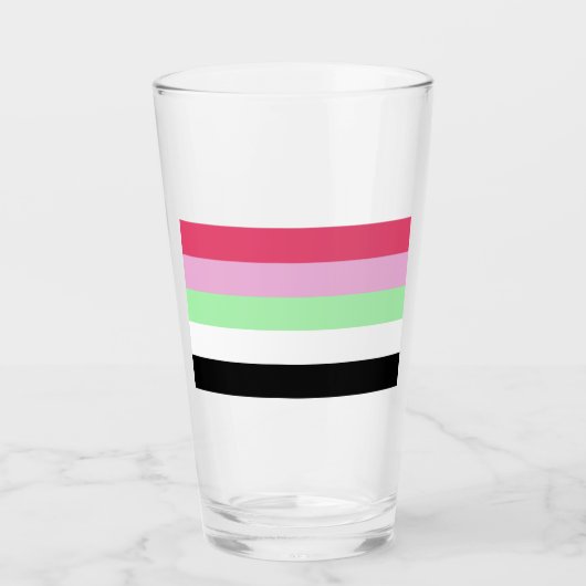 Recipromantische trots glas (Voorkant)