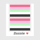 Recipromantische trots sticker (Vel)