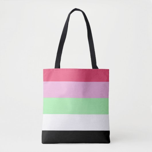 Recipromantische trots tote bag (Voorkant)