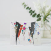 Reciproque Overeenkomst- Harmonie, Kandinsky Briefkaart (Staand voorkant)