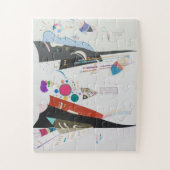Reciproque Overeenkomst, Kandinsky | Abstracte Kun Legpuzzel (Verticaal)
