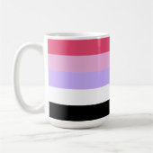 Reciproseksuele Pride-vlag Koffiemok (Links)