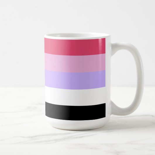 Reciproseksuele Pride-vlag Koffiemok (Rechts)