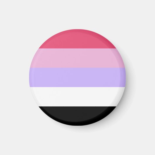 Reciproseksuele Pride-vlag Magneet (Voorkant)