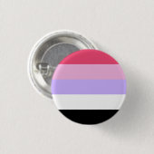 Reciproseksuele Pride-vlag Ronde Button 3,2 Cm (Voorkant /achterkant)