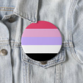 Reciproseksuele Pride-vlag Ronde Button 4,0 Cm (In situ)