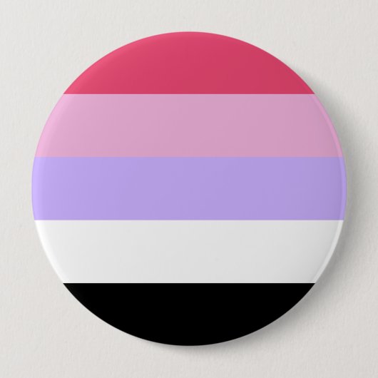 Reciproseksuele Pride-vlag Ronde Button 4,0 Cm (Voorkant)