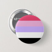 Reciproseksuele Pride-vlag Ronde Button 5,7 Cm (Voorkant /achterkant)