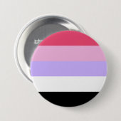 Reciproseksuele Pride-vlag Ronde Button 7,6 Cm (Voorkant /achterkant)