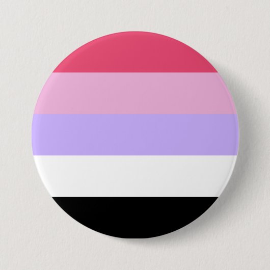Reciproseksuele Pride-vlag Ronde Button 7,6 Cm (Voorkant)