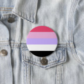 Reciproseksuele Pride-vlag Ronde Button 7,6 Cm (In situ)