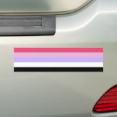 Reciproseksuele trots bumpersticker (Op auto)