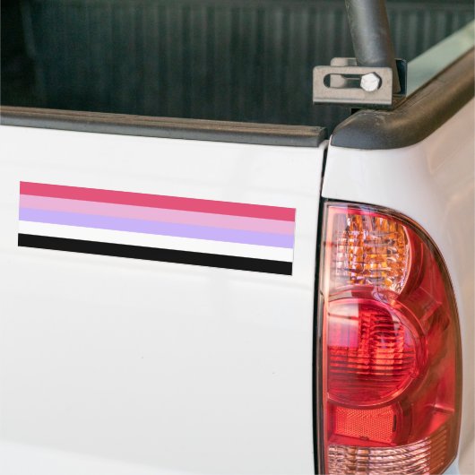 Reciproseksuele trots bumpersticker (Op Truck)