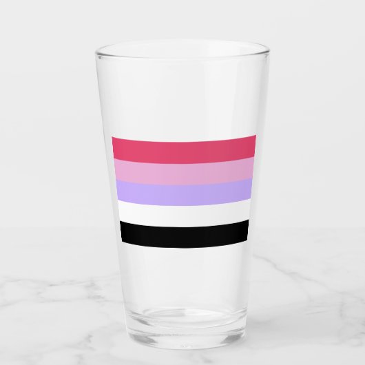 Reciprosexuele trots glas (Voorkant)