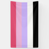 Reciprosexuele trots spandoek (Verticaal)