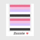 Reciprosexuele trots sticker (Vel)