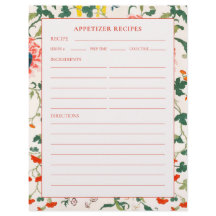 Recipspagina voor gelinkte Appetizer | Blooming Fl