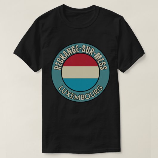Reckange-sur-Mess, Luxemburg T-shirt (Design voorkant)