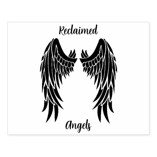 Reclaimed Angels kunststempel Rubberstempel (Afrduk)