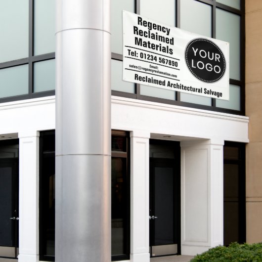 Reclaimed Materials Architectural Salvage & Logo Spandoek (Buitenkant Gebouw)