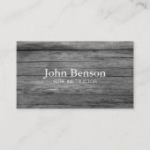  Reclaimed Wood Surf Instructor Visitekaartje (Voorkant)