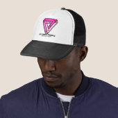 Reclaiming symbolen herschrijven verhalen roze trucker pet (In situ)