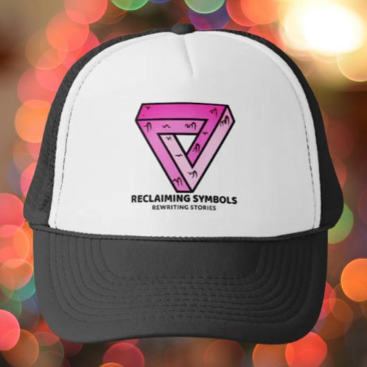 Reclaiming symbolen herschrijven verhalen roze trucker pet