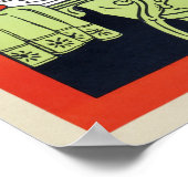  reclame 1890 van Mocha Coffee Poster (Hoek)