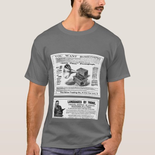 Reclame achteraf t-shirt (Voorkant)