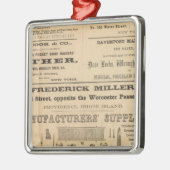 Reclame door negen ondernemingen metalen ornament (Links)