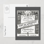  reclame Eau de Lavande Briefkaart (Voorkant / Achterkant)