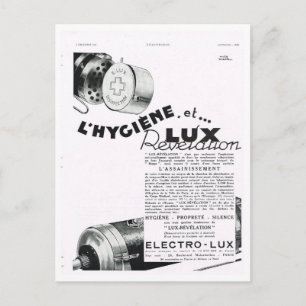 Reclame, Electrolux Briefkaart