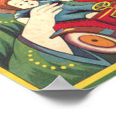 Reclame in Japanse Retro. Poster (Hoek)